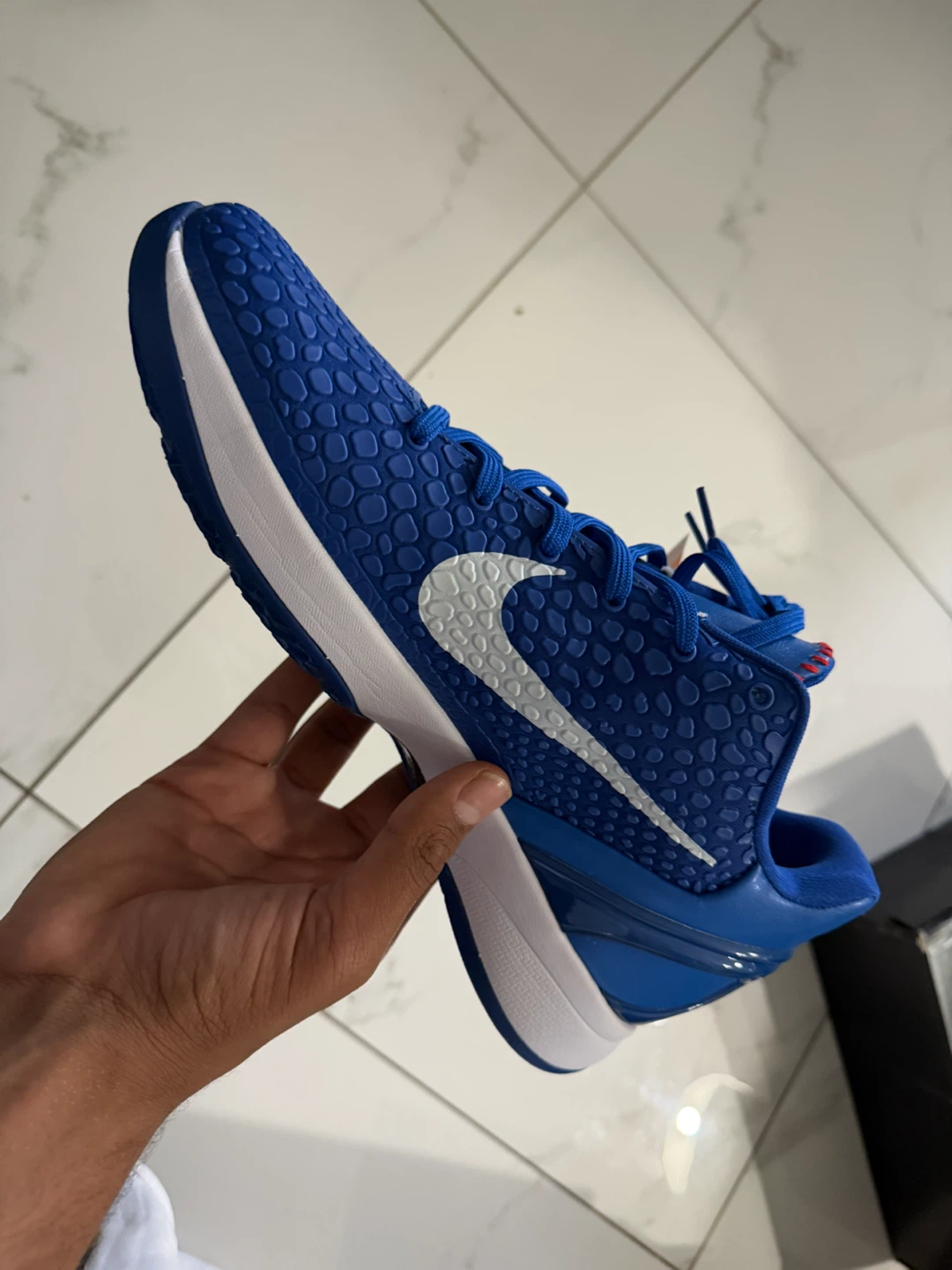 Nike Kobe 6 Protro Blue Basketball Shoes - photo 2