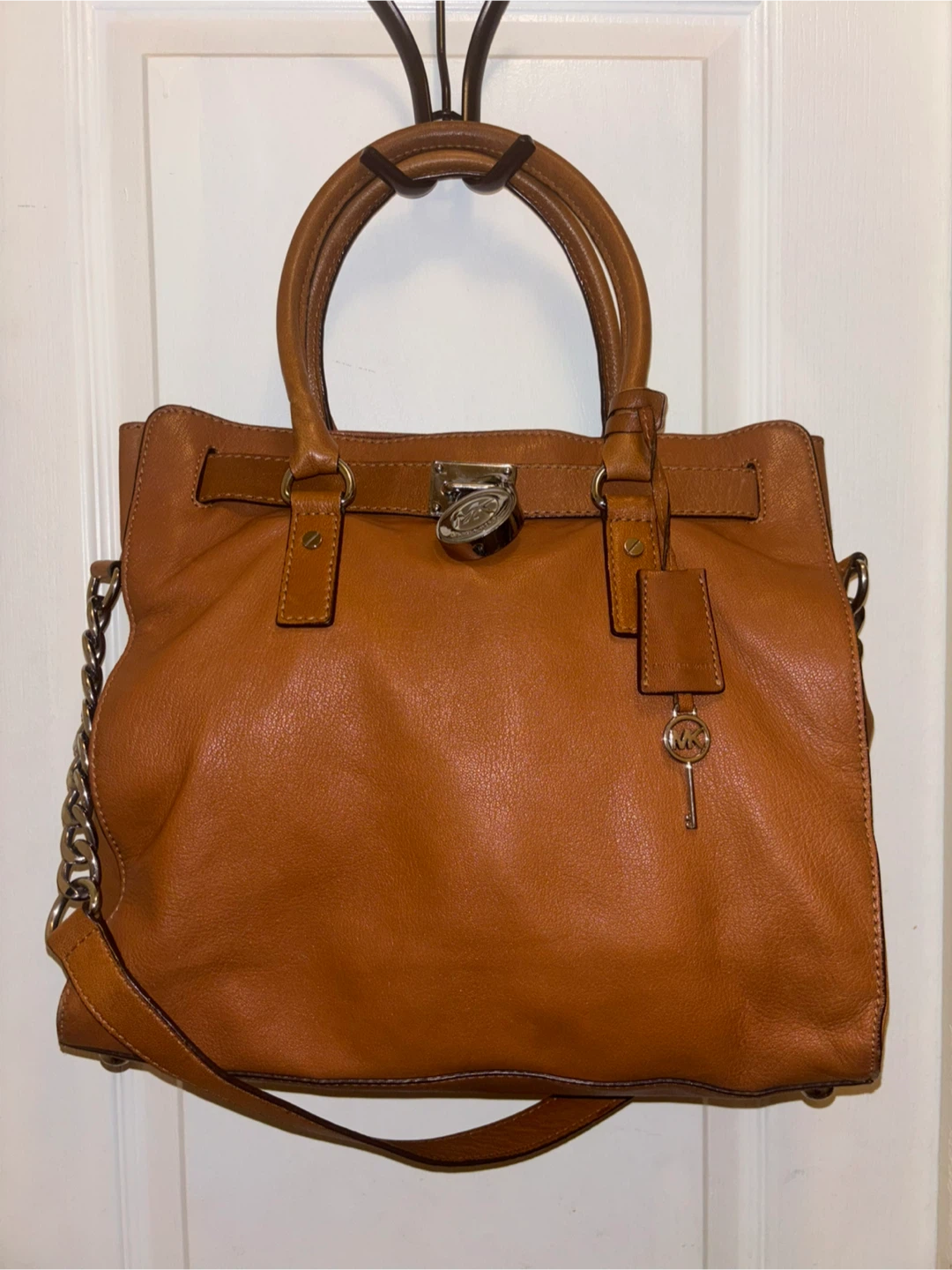 Michael Kors Hamilton Saffiano Leather Satchel