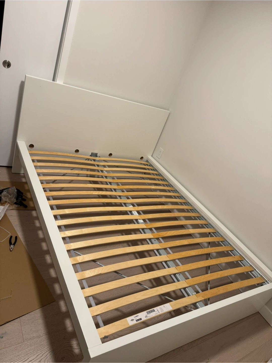 IKEA Malm White Queen Bed Frame