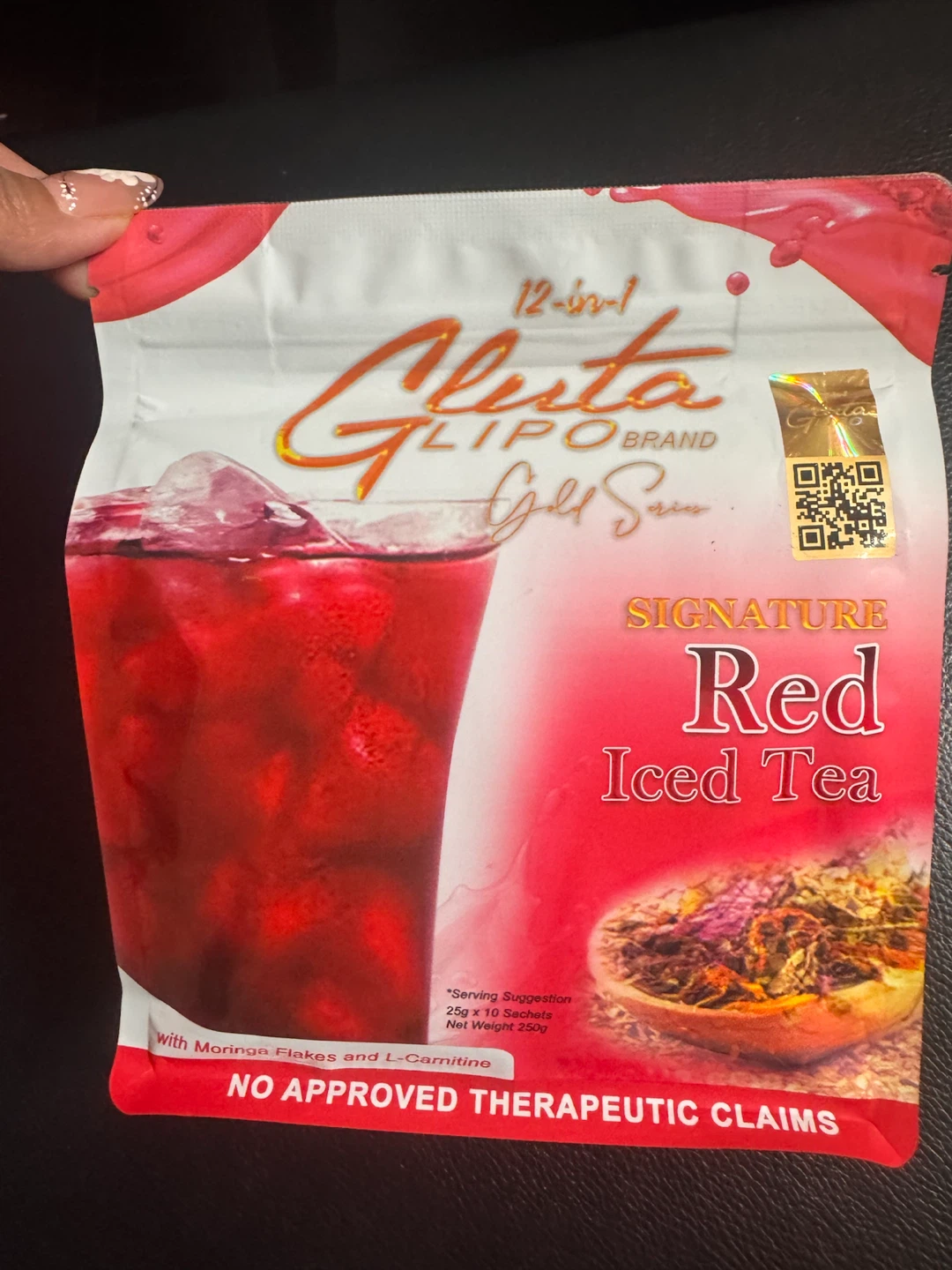Gluta Lipo Gold Series Signature Red Iced Tea