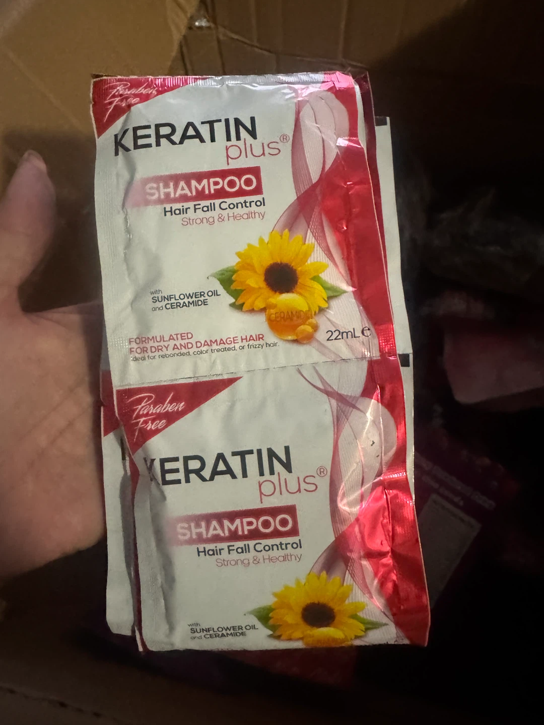 Keratin Plus Hair Fall Control Shampoo Sachets