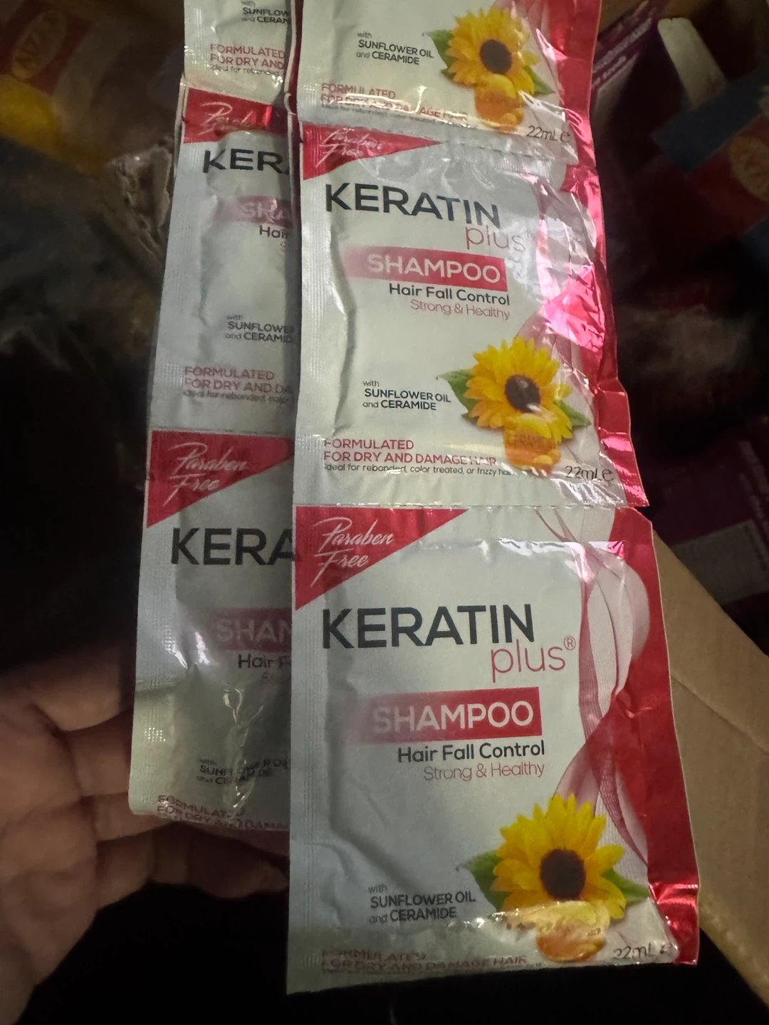 Keratin Plus Hair Fall Control Shampoo Sachets - photo 3