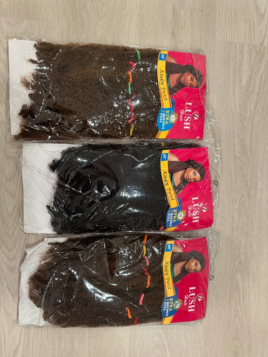 Lush Hair Kinky Twist Long 68 inch extensions