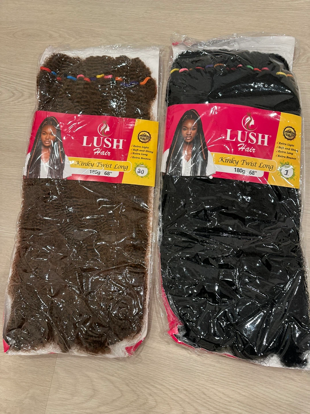 Lush Hair Kinky Twist Long 68 inch extensions - photo 2