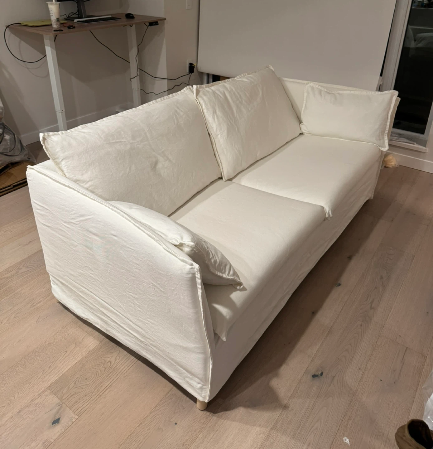 IKEA BACKSÄLEN Sofa in Blekinge White