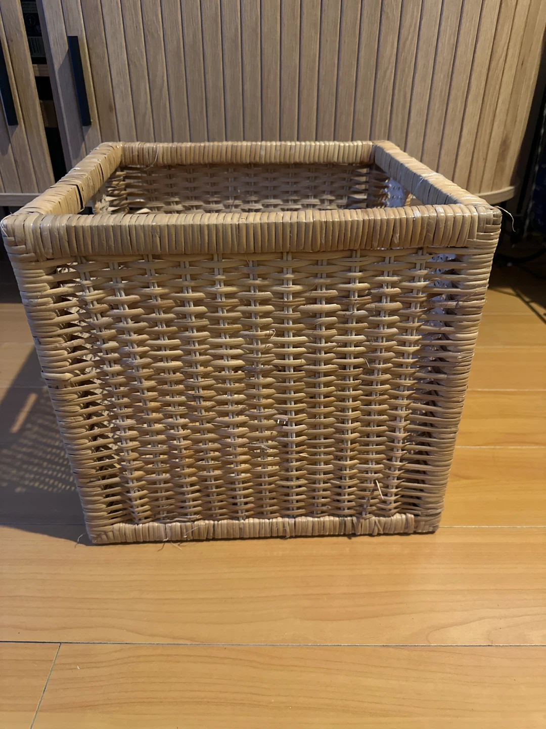 Woven Rattan Storage Basket