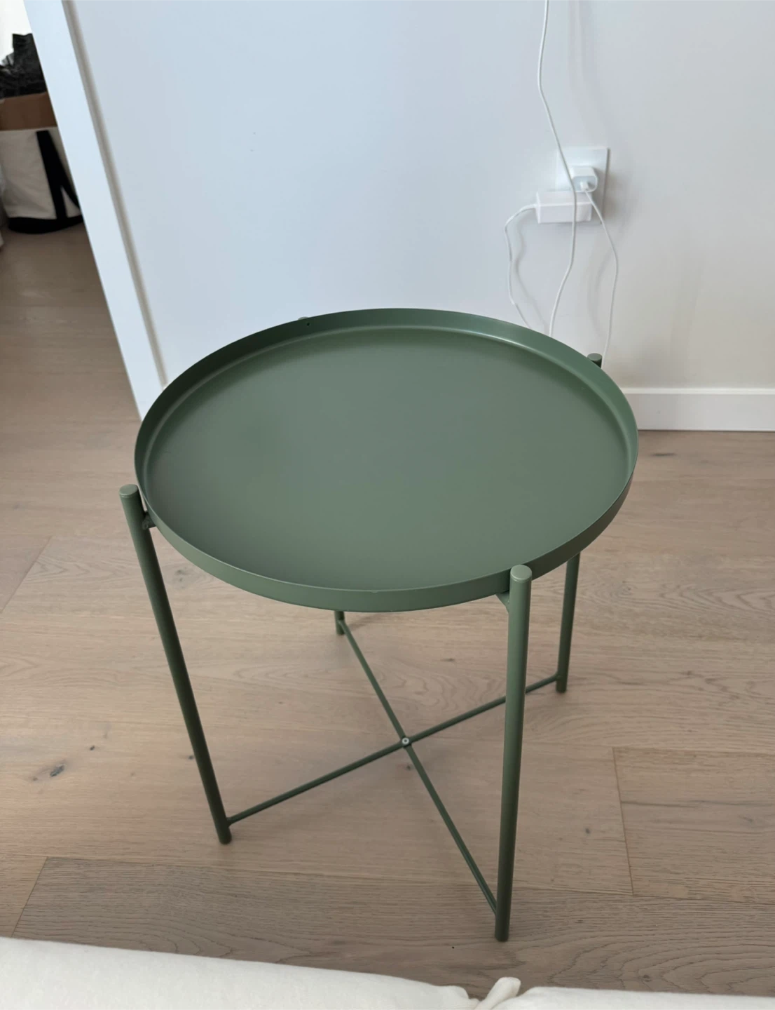 IKEA GLADOM Tray Table - Dark Gray-Green