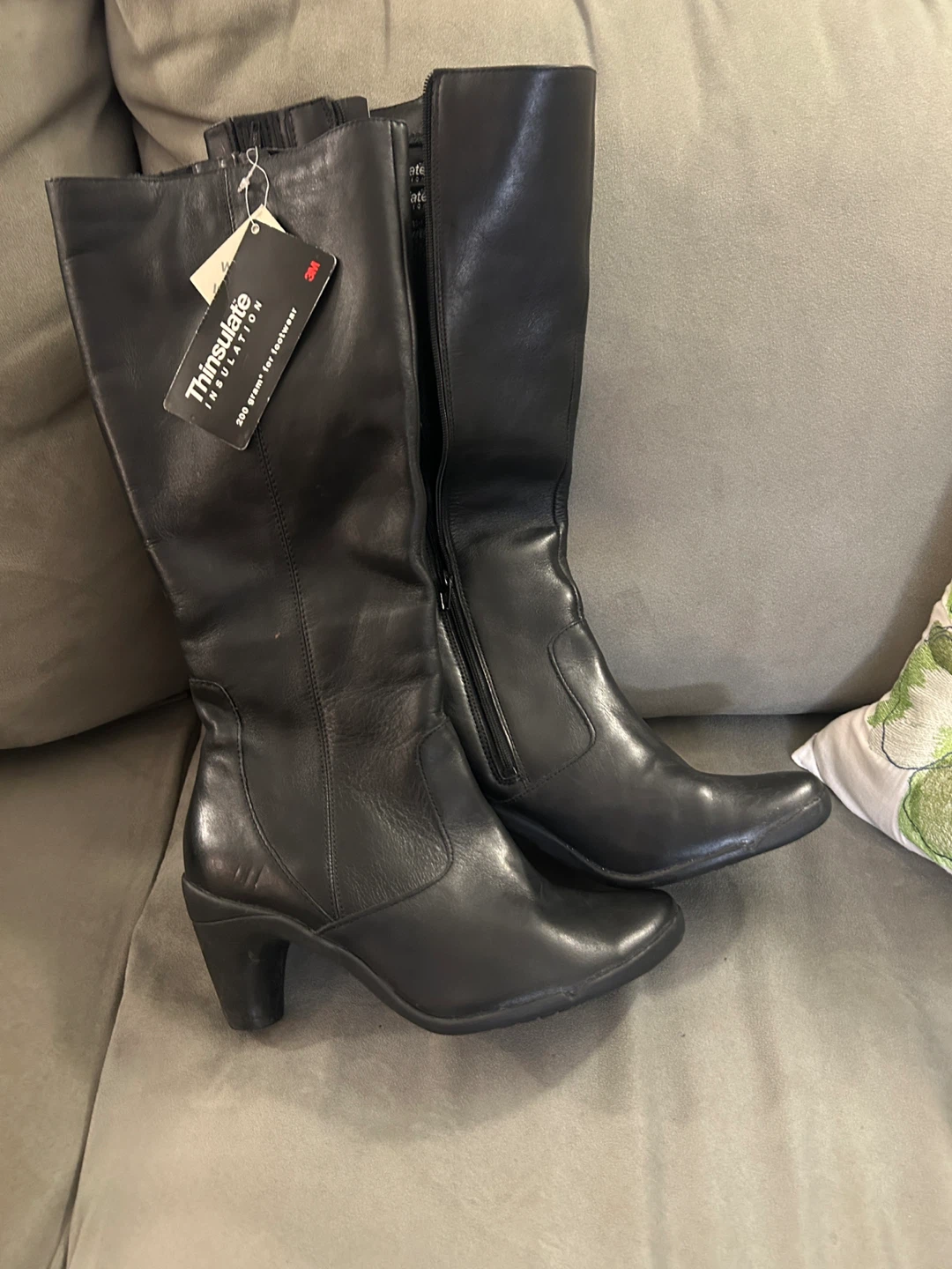 Hush Puppies Waterproof Leather Boots Size 7.5 - photo 2