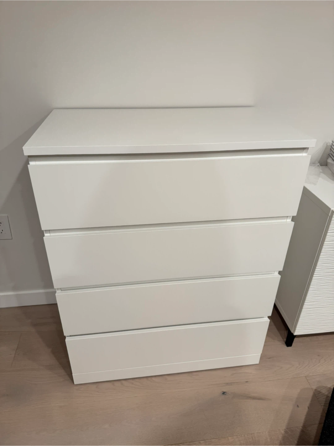 IKEA Storklinta 4-Drawer Chest - White