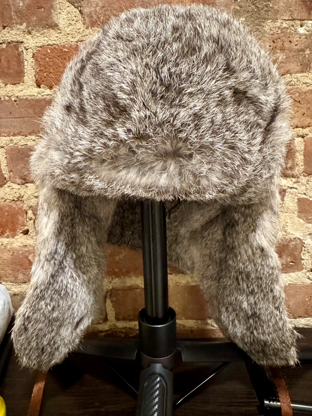 Unisex Vintage Rabbit Fur Trapper Hat
