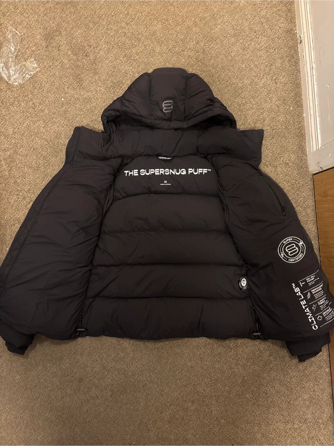 Aritzia The Super snug  Puff Mid Jacket Black - photo 2