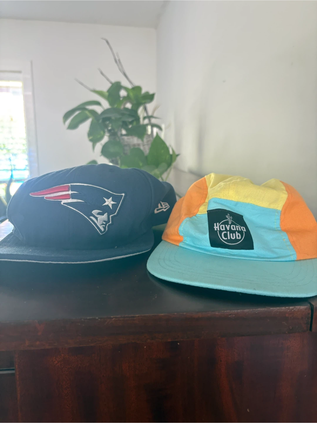 New England Patriots and Havana Club Hats