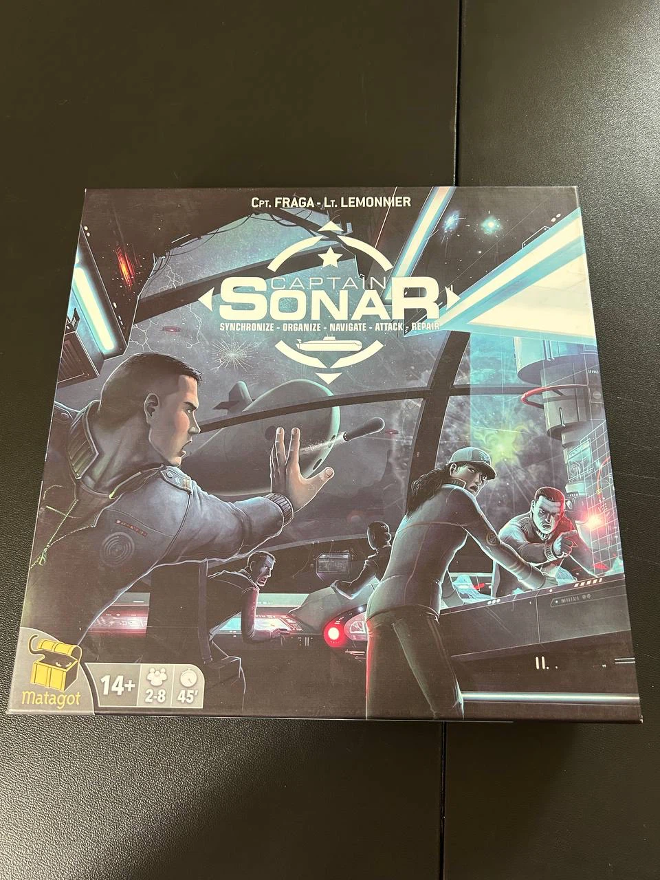 Captain Sonar board game like-new