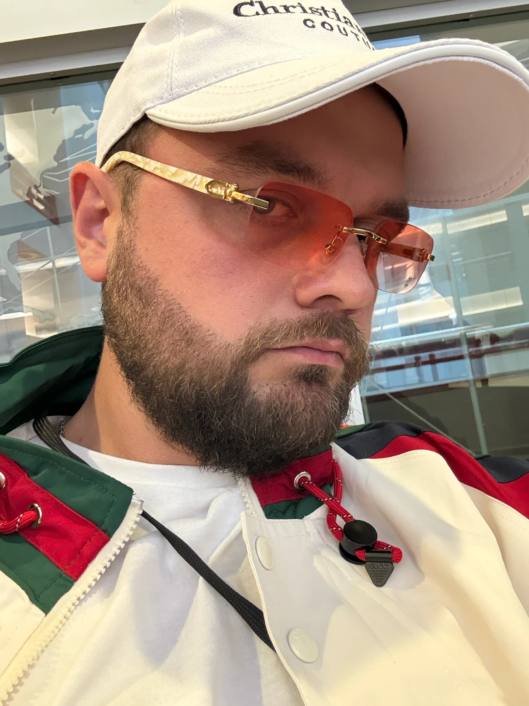 Cartier rimless sunglasses with red case - photo 5