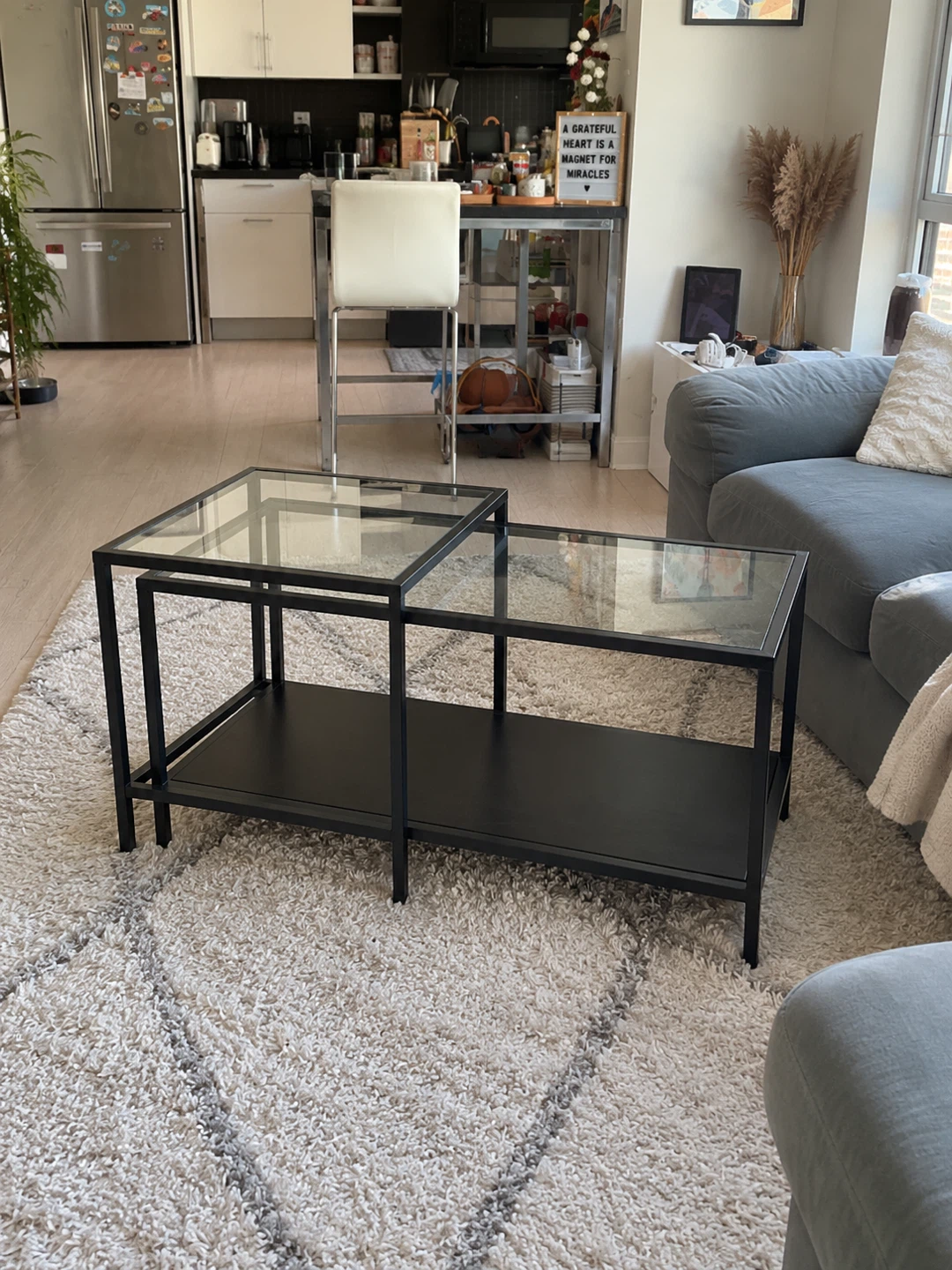 IKEA nesting coffee table