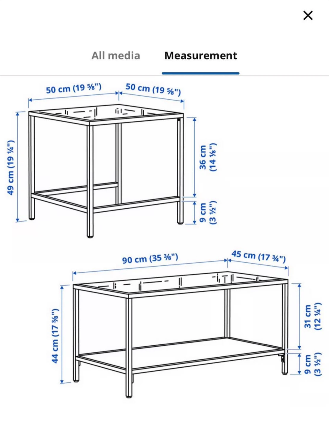 IKEA nesting coffee table - photo 3