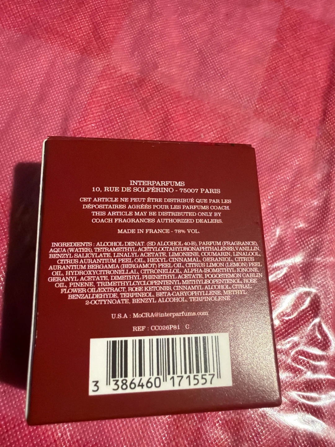 Coach Cherry Parfum 4.5ml - photo 2