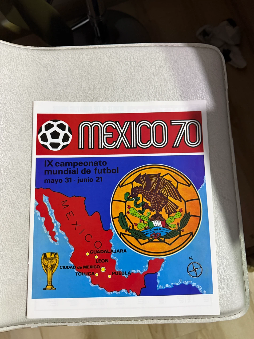 Álbum México 1970 Repica printed no stickers included!