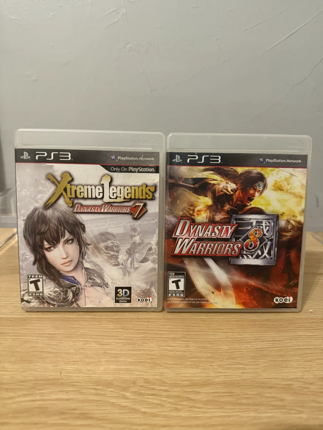 Dynasty Warriors 7 Xtreme Legends and Dynasty Warriors 8