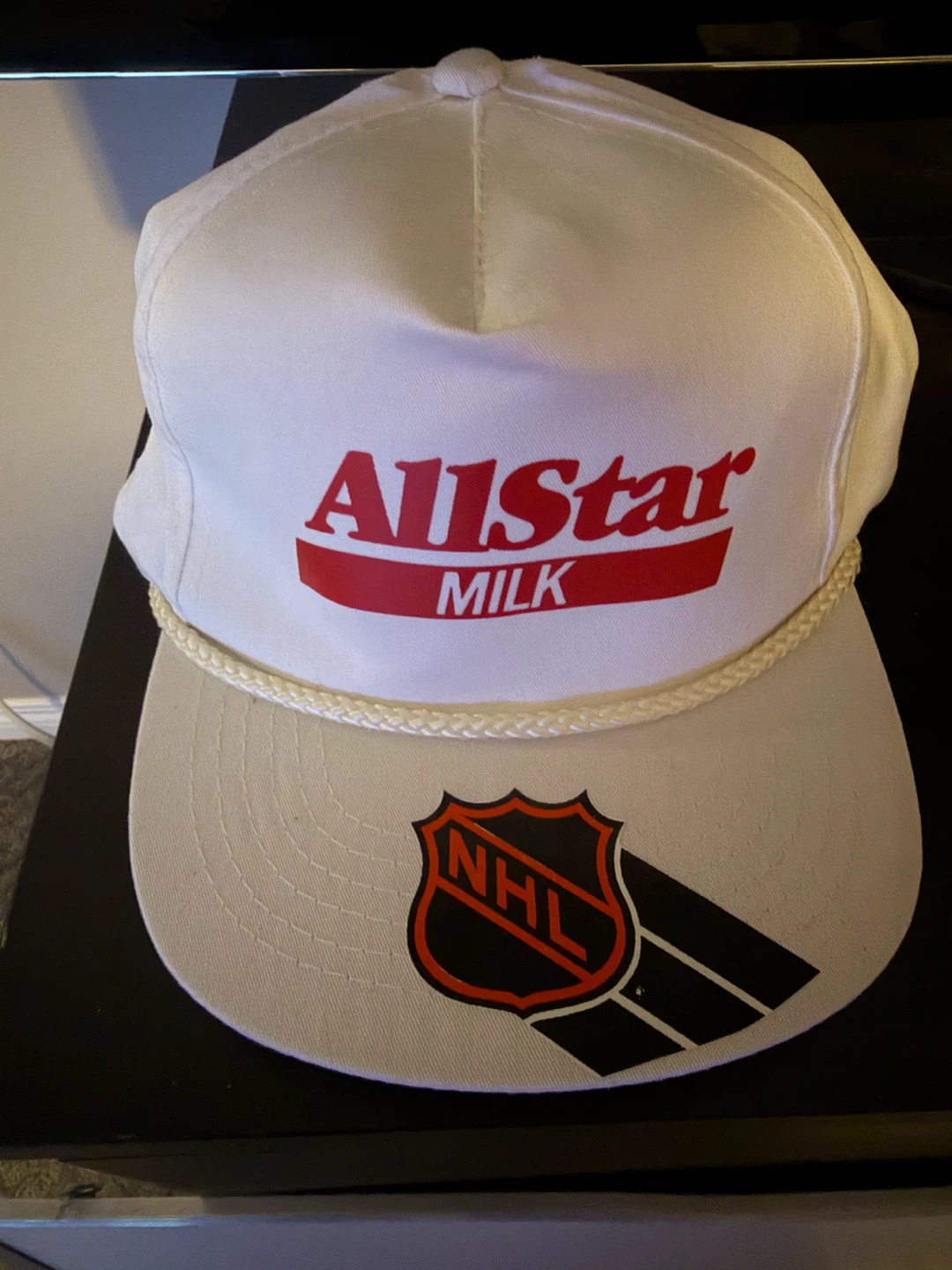Vintage AllStar Milk NHL Snapback Hat - photo 2