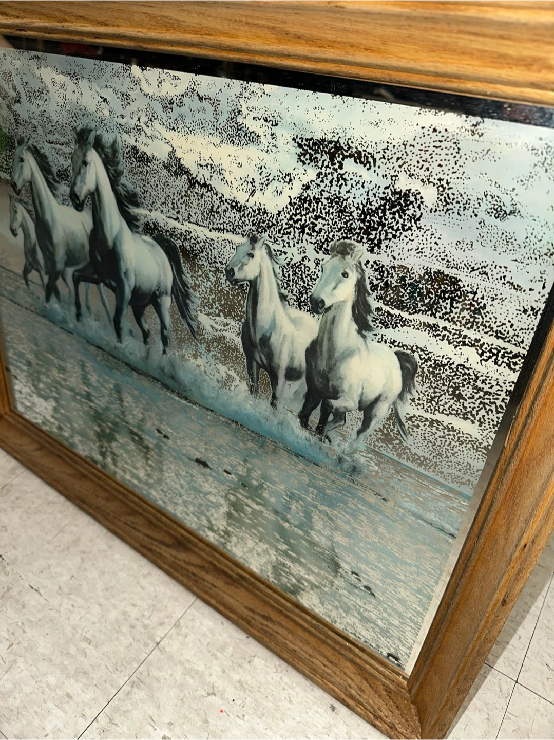 Vintage Graphic Arts Mirror - photo 3
