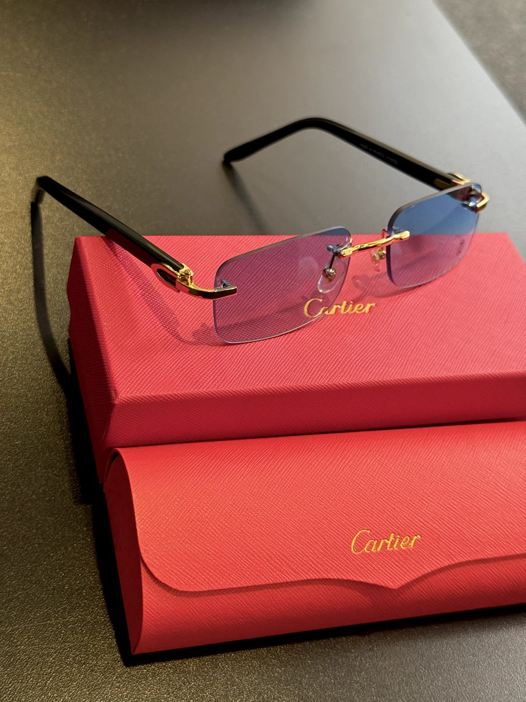 Cartier Rimless Sunglasses