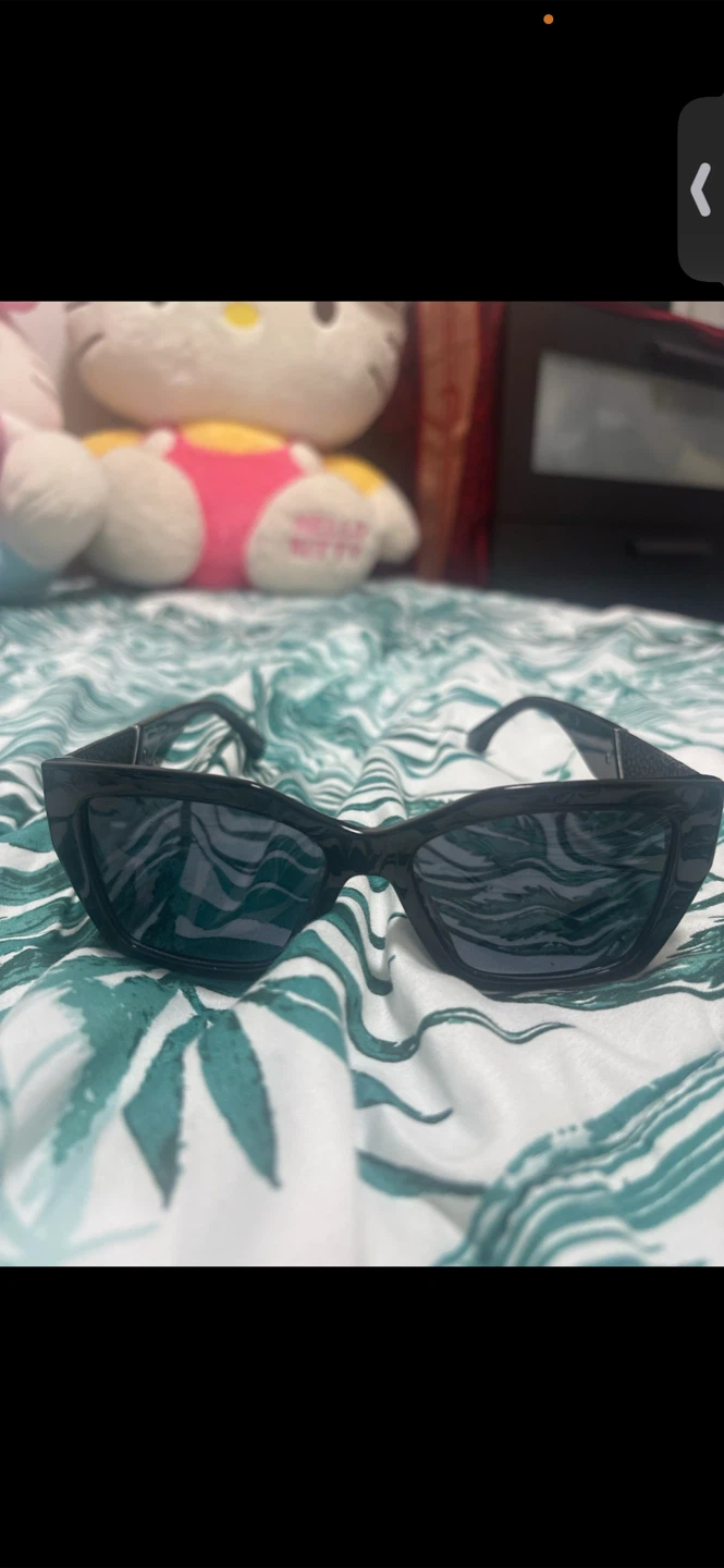 Black Rectangular Sunglasses