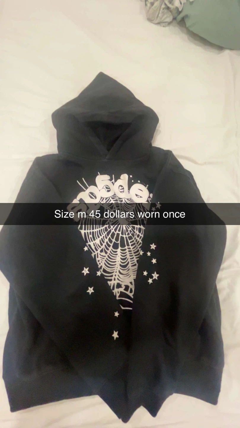 Spider hoodie and denim tear hoodie 1-1 - photo 2