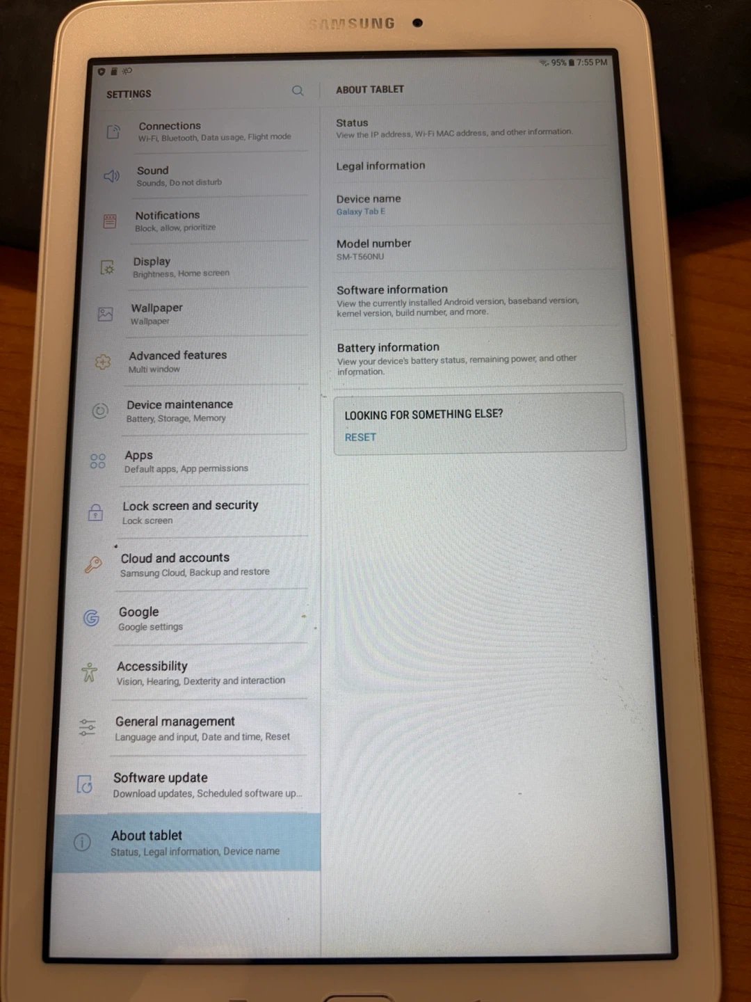 Samsung Galaxy Tab E 16GB 9.6” - photo 3