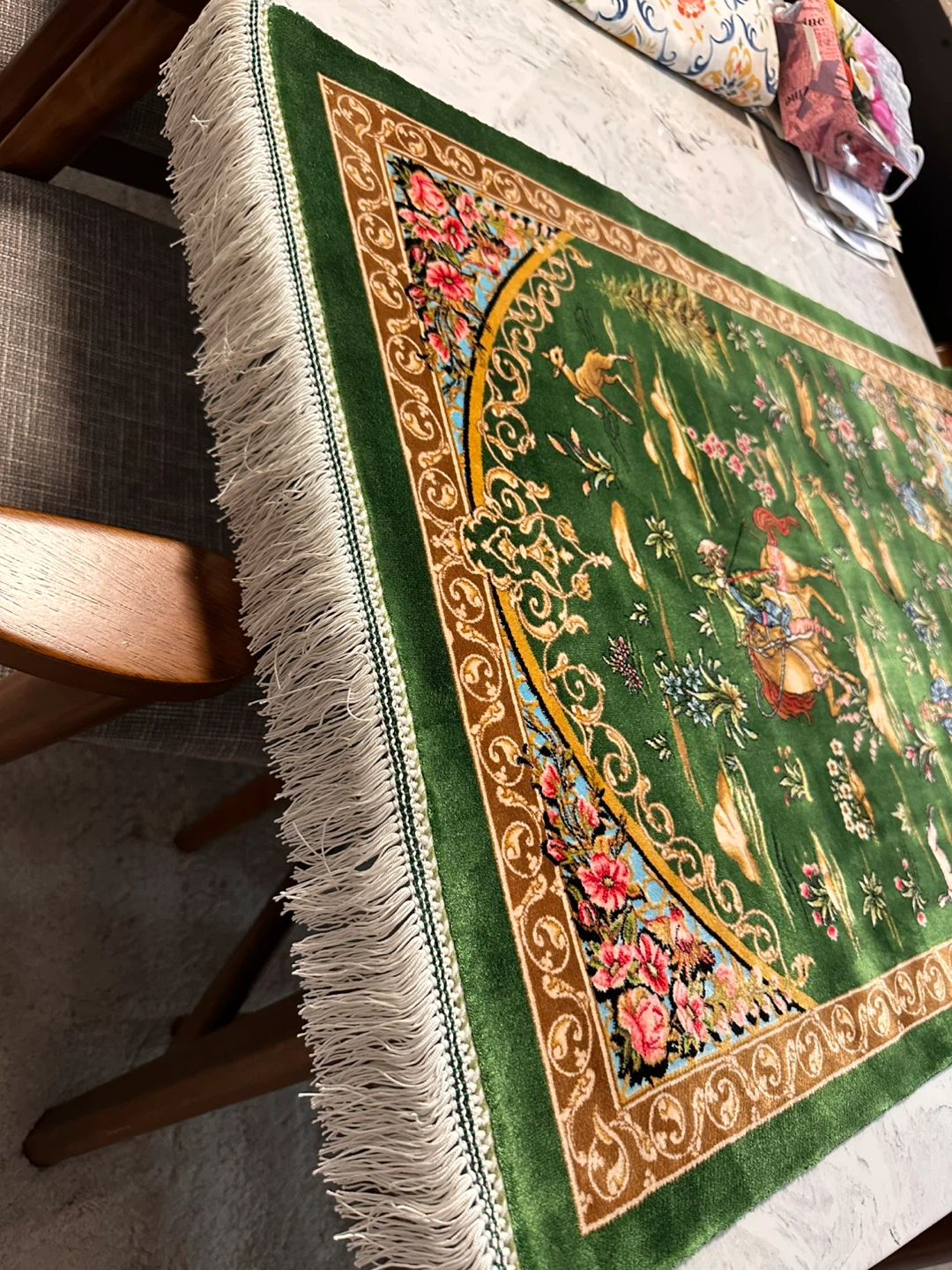 Green Decorative Wall Tapestry - photo 5