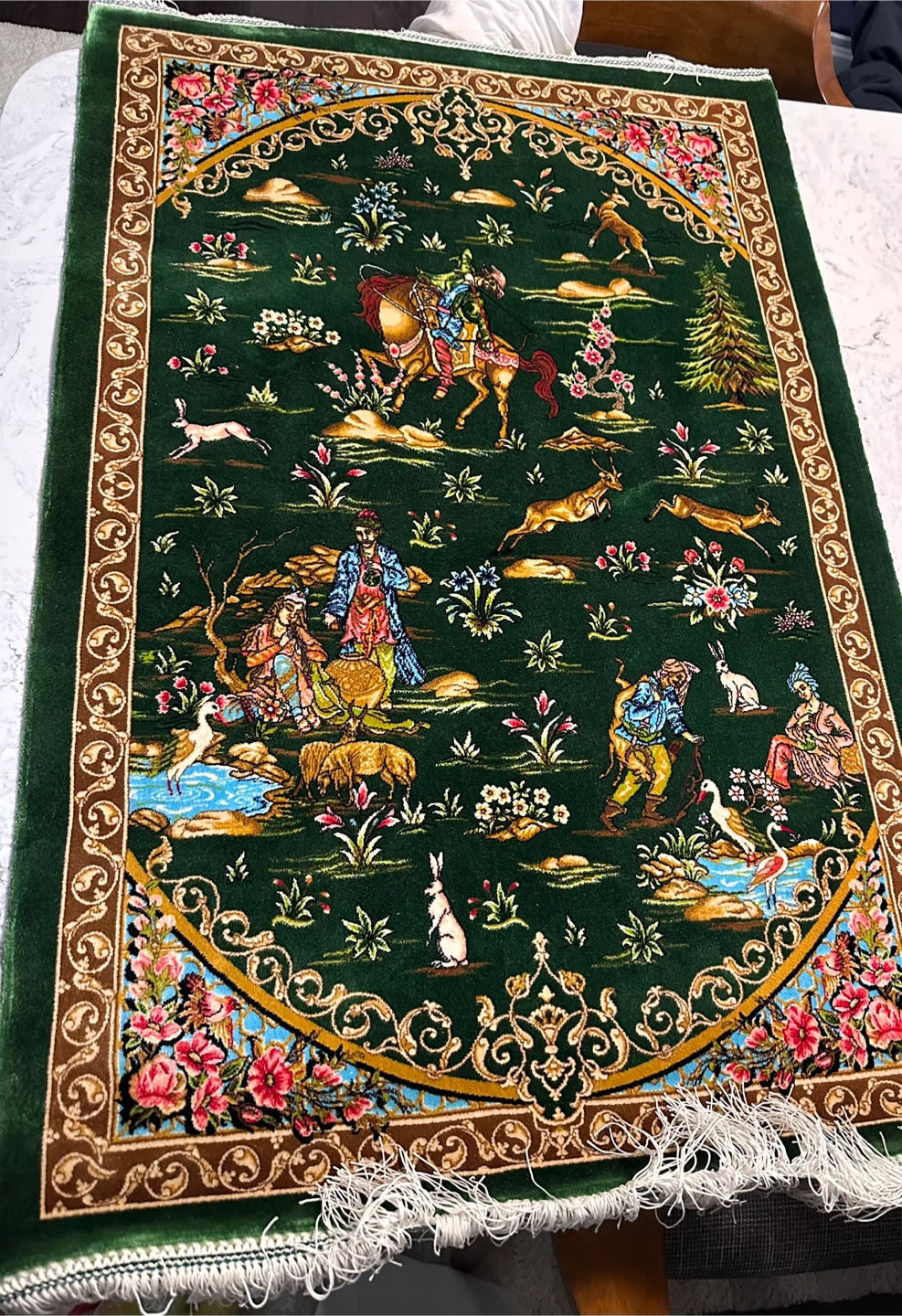 Green Decorative Wall Tapestry - photo 4
