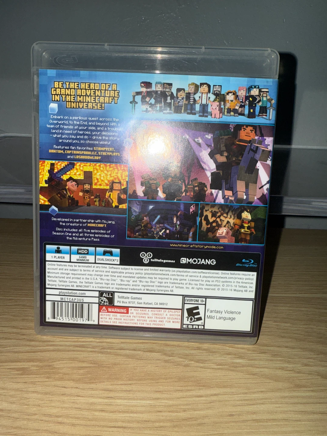 Minecraft Story Mode The Complete Adventure PS3 - photo 2