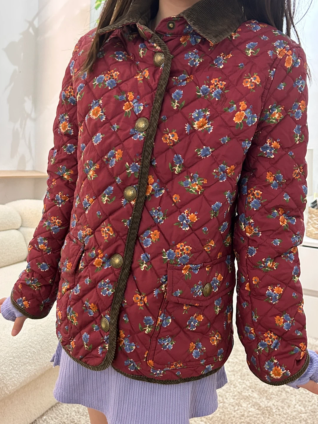 Polo Ralph Lauren Floral Quilted Jacket