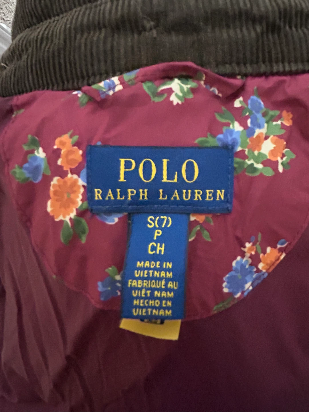 Polo Ralph Lauren Floral Quilted Jacket - photo 3