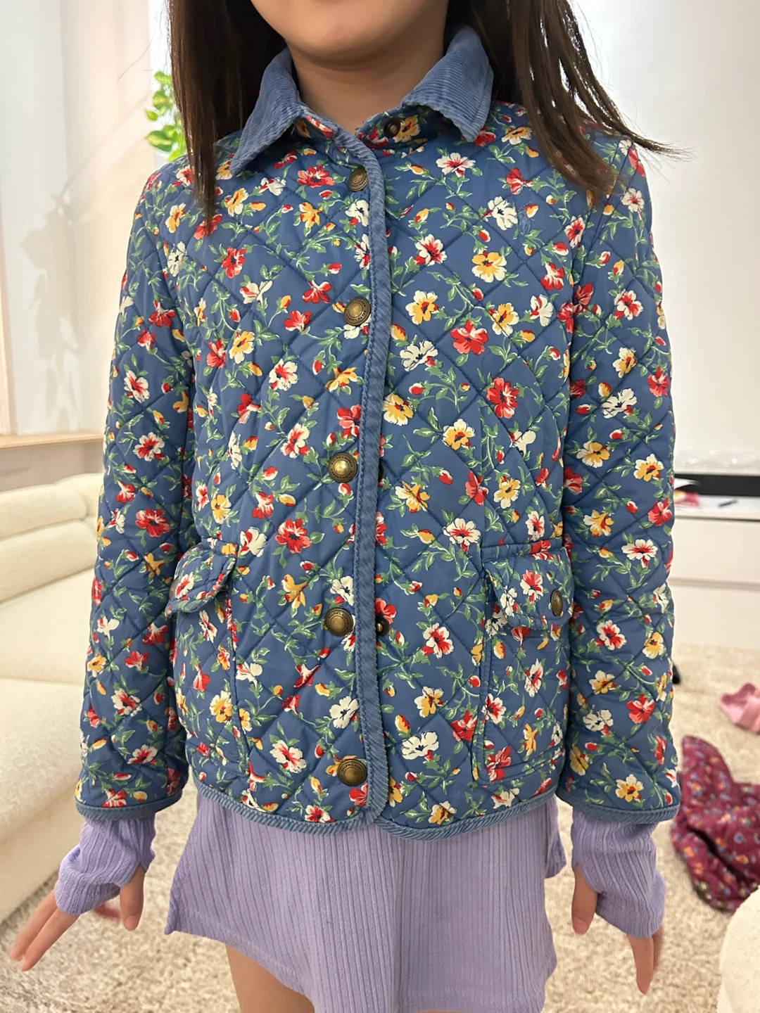 Polo Ralph Lauren Floral Quilted Jacket
