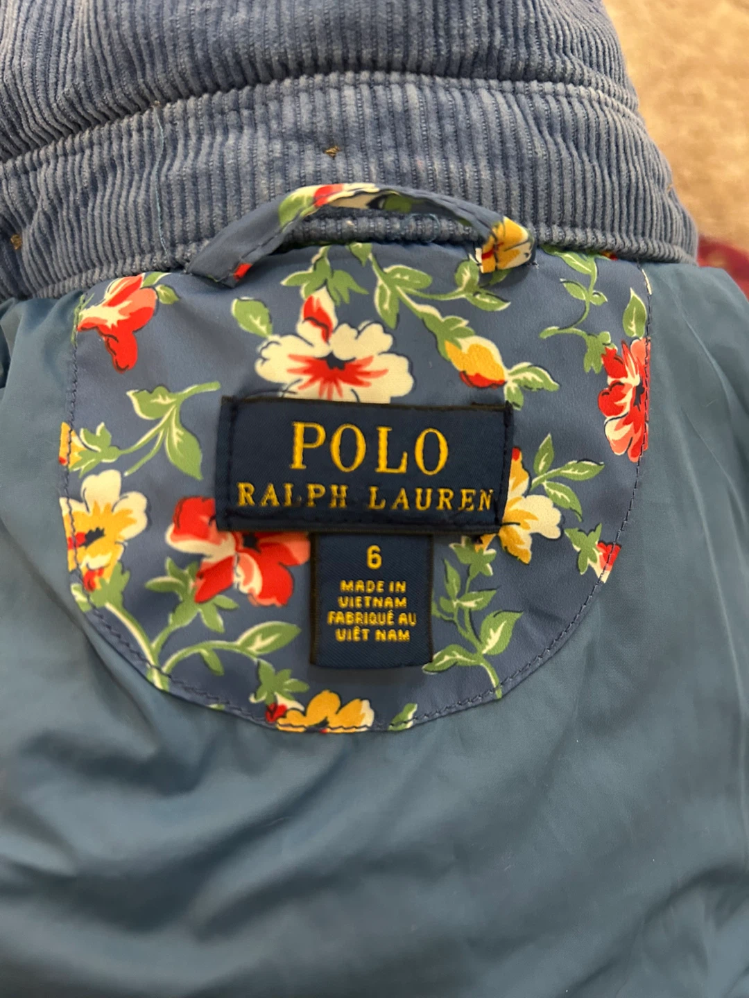 Polo Ralph Lauren Floral Quilted Jacket - photo 3
