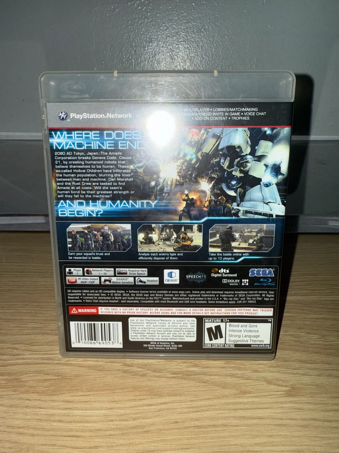 Binary Domain for PlayStation 3 - photo 2