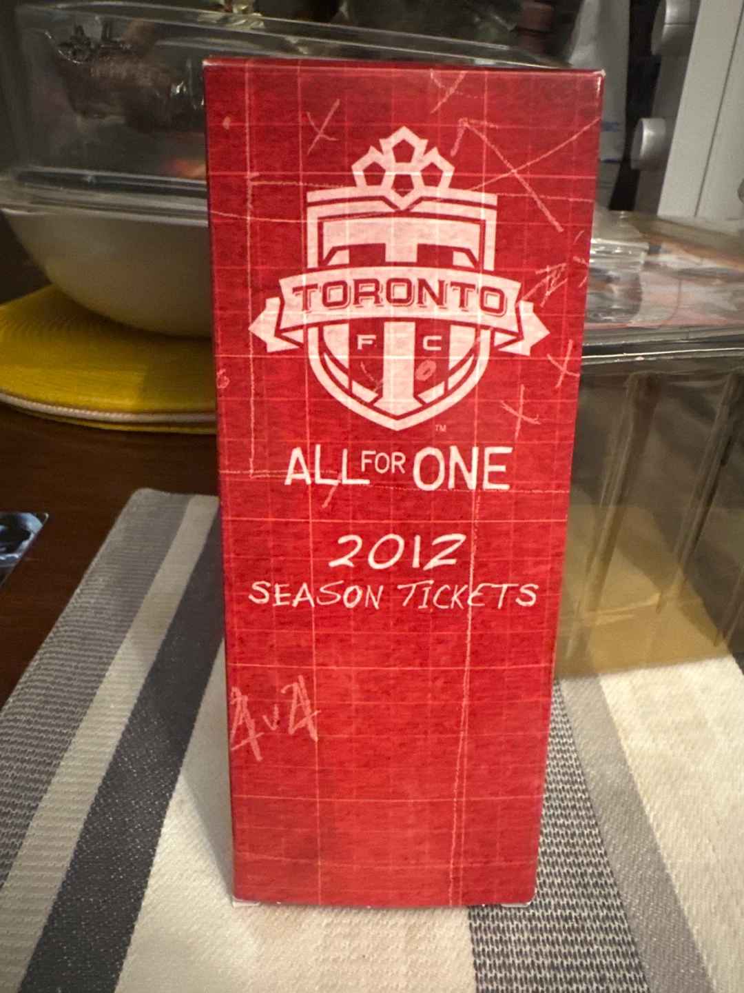 Toronto FC 2012 Season Tickets Box