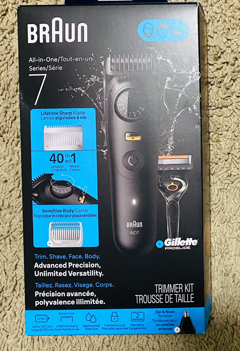 Brand New Braun All-in-One Series 7 Trimmer Kit
