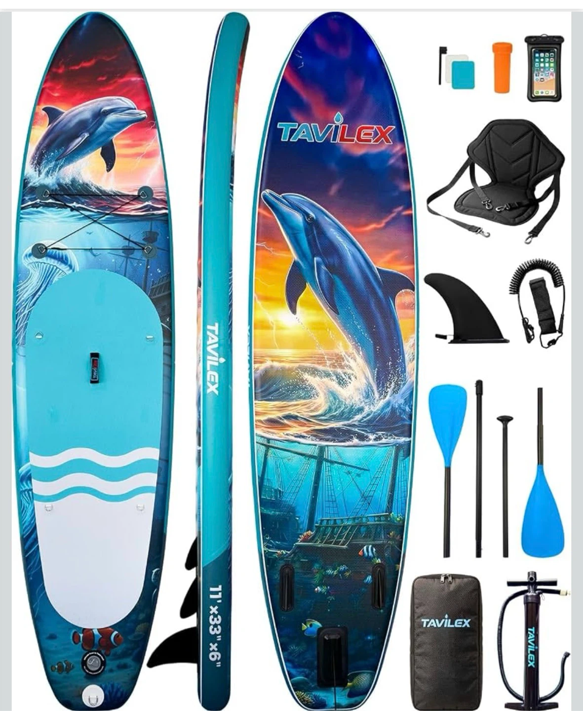 Inflatable Stand-Up Paddle Board Kit