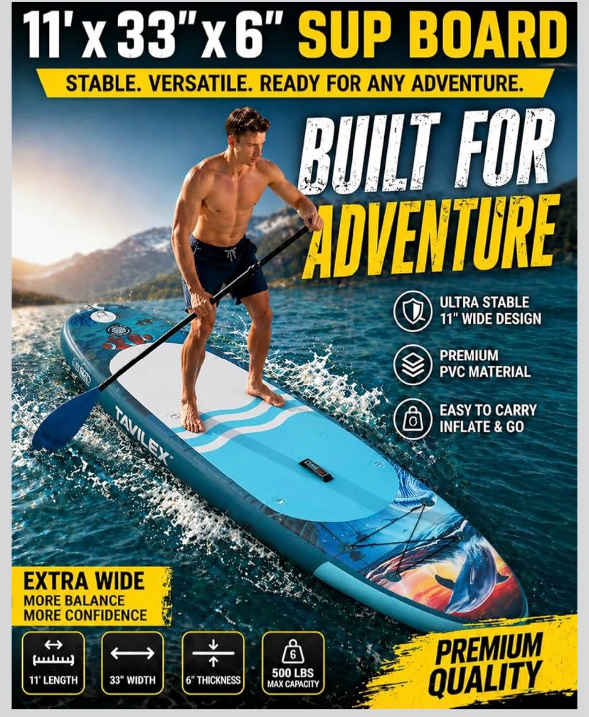 Inflatable Stand-Up Paddle Board Kit - photo 2