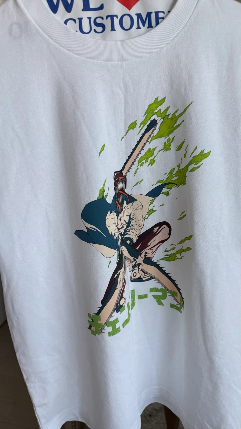 Anime Chainsaw Man UT Graphic T-Shirt | Denji - photo 2