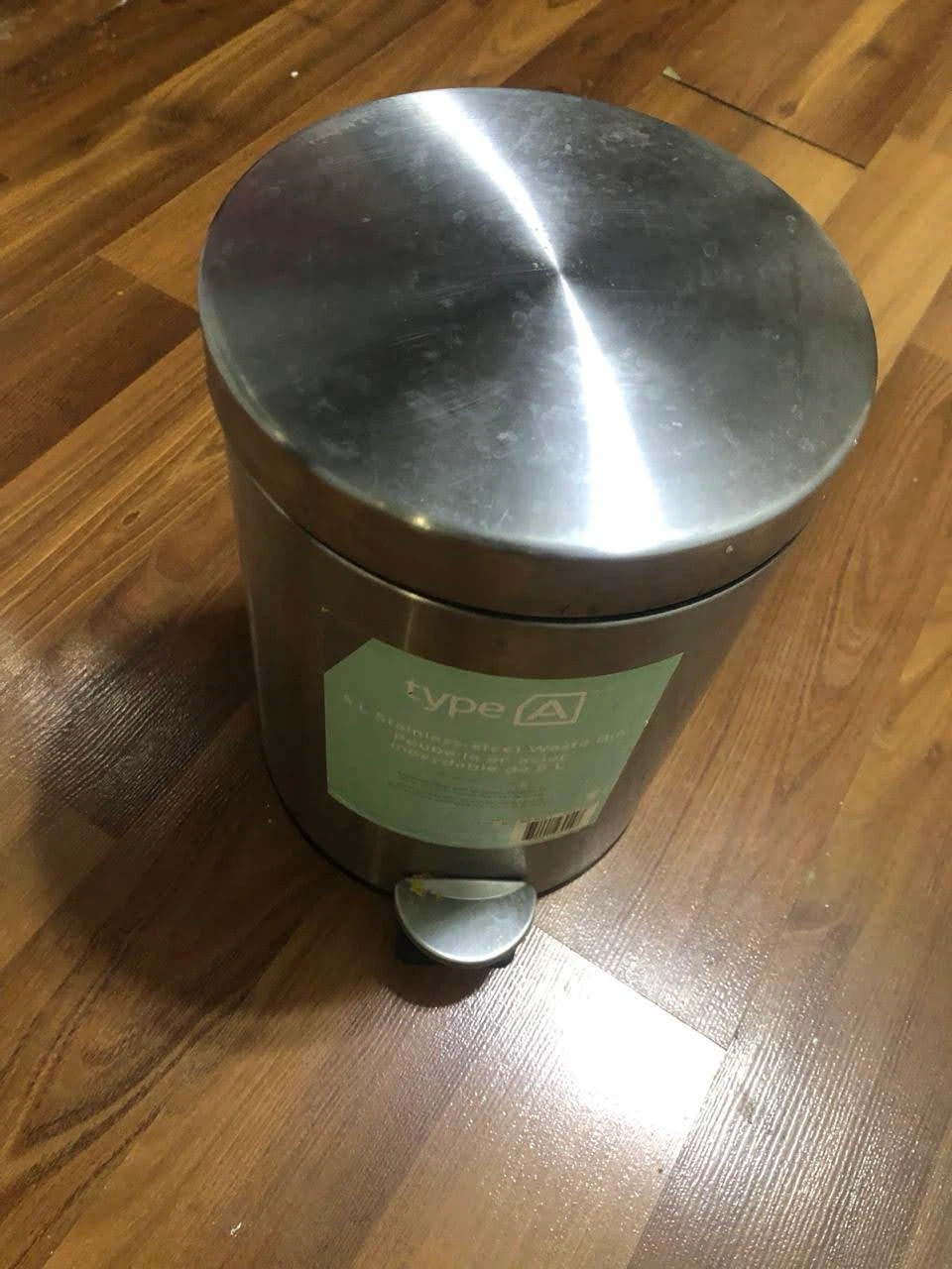 Type A Stainless Steel Step Bin