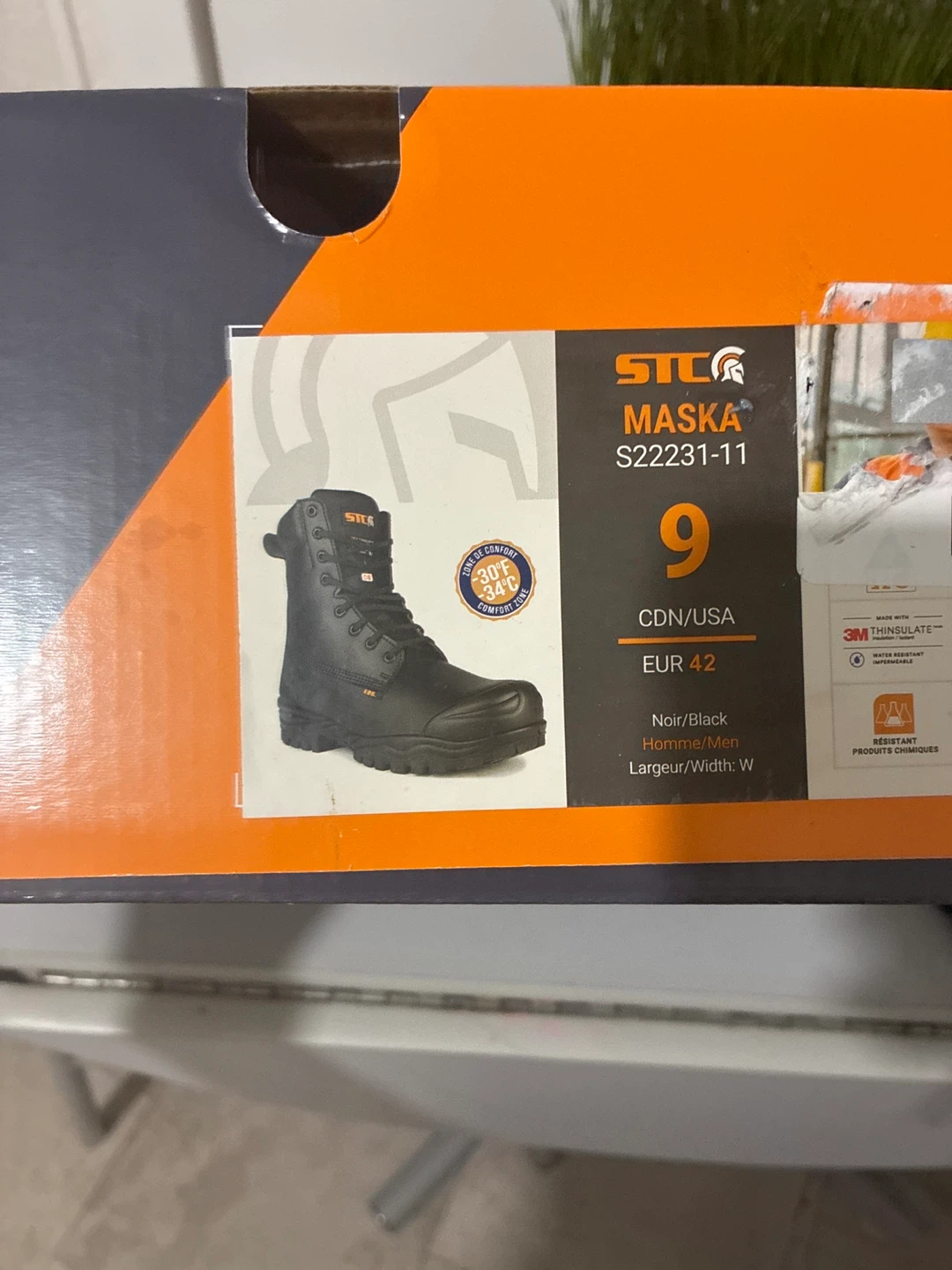 STC Maska Work Boots - Size 9 - photo 2