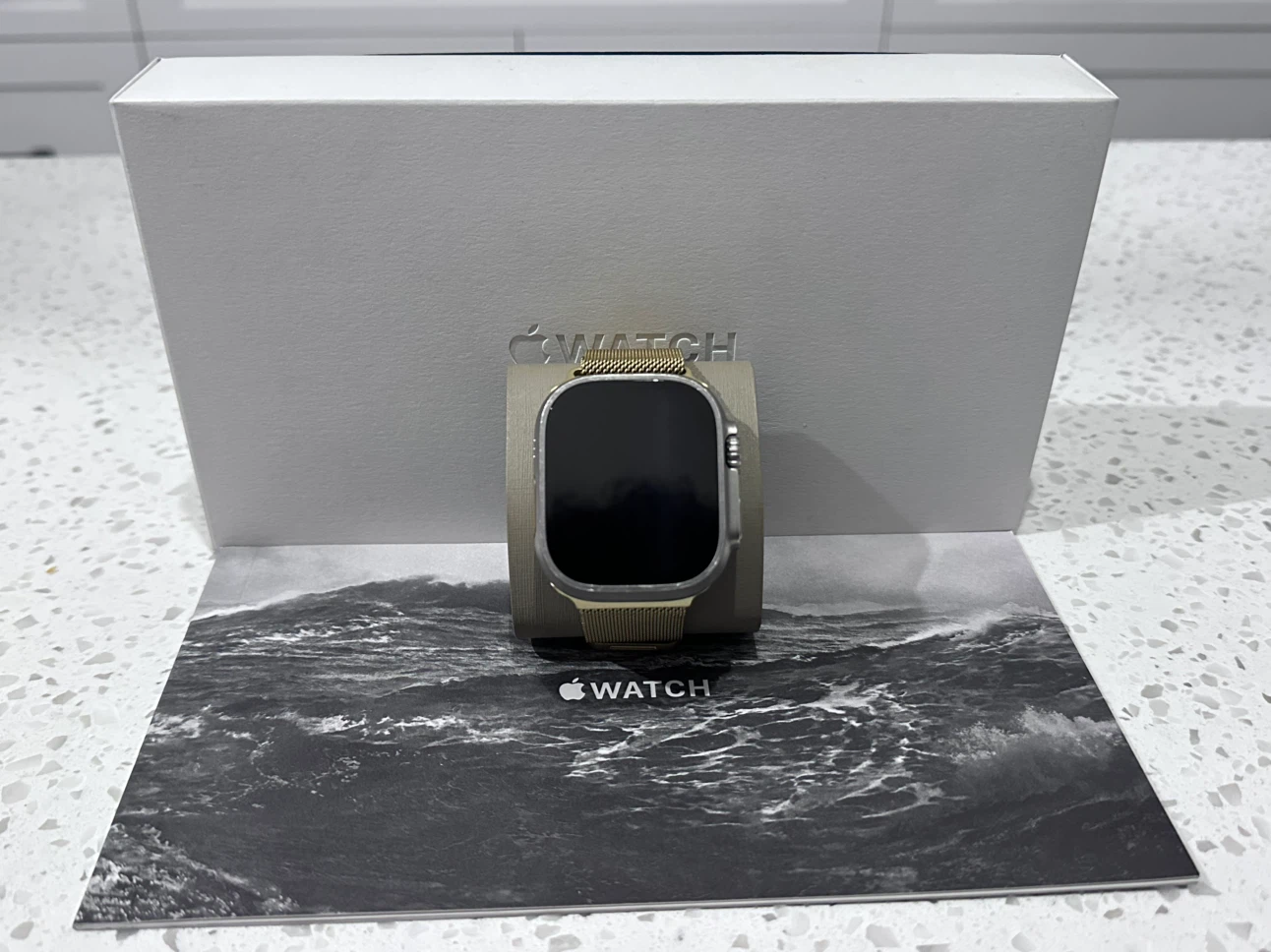 Apple Watch Ultra with accessories