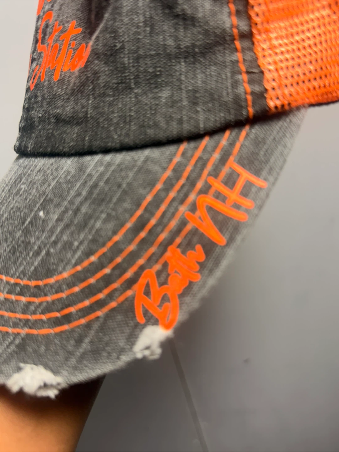 Swiftwater Way Station Distressed Trucker Hat - photo 3