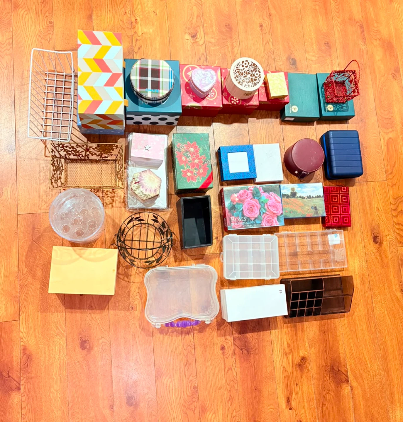 Assorted storage boxes and organizers - photo 2