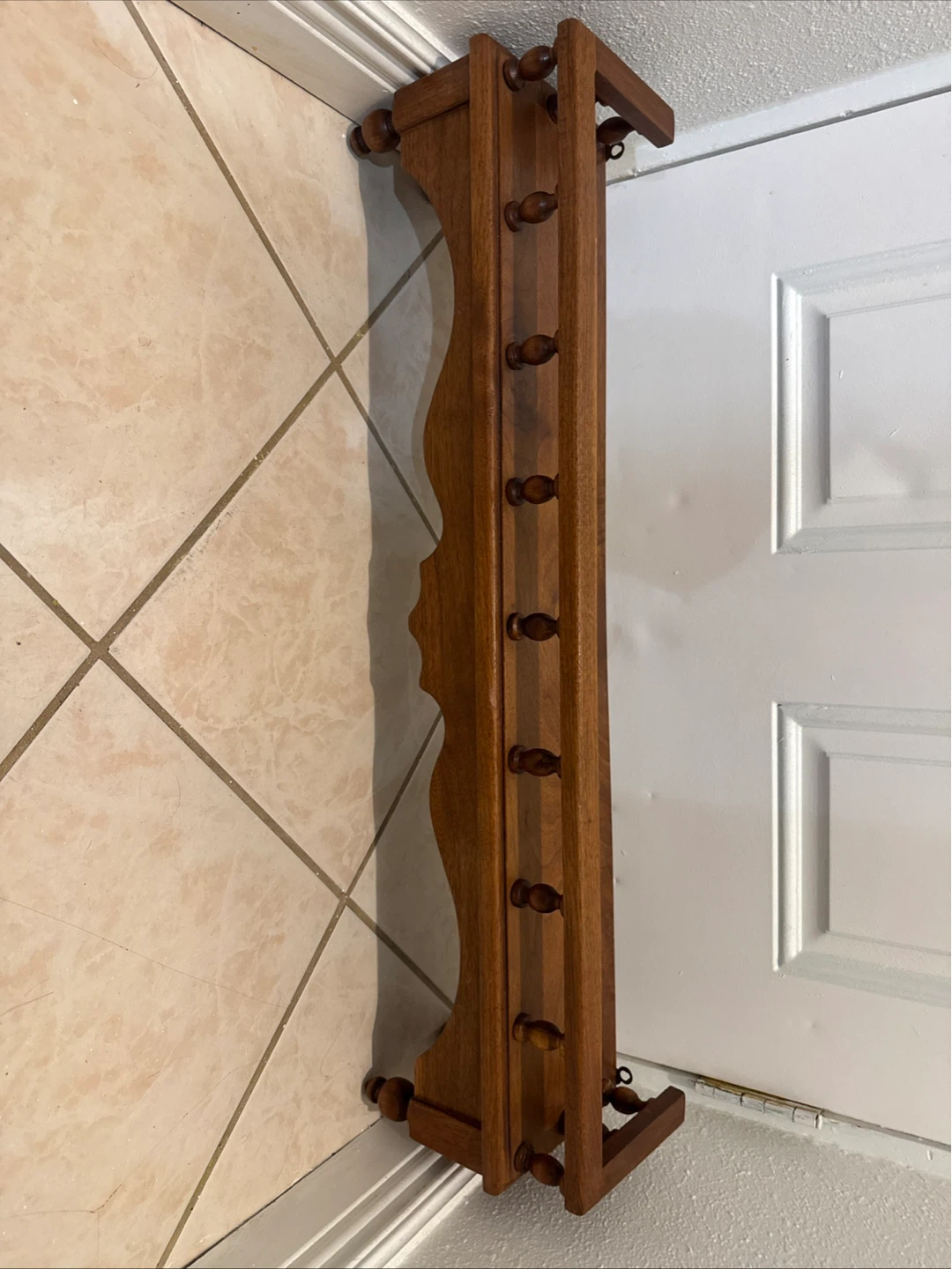 Wooden Wall-Mounted Spice Rack - photo 2