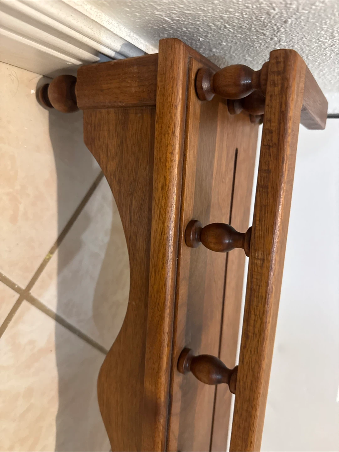 Wooden Wall-Mounted Spice Rack - photo 3