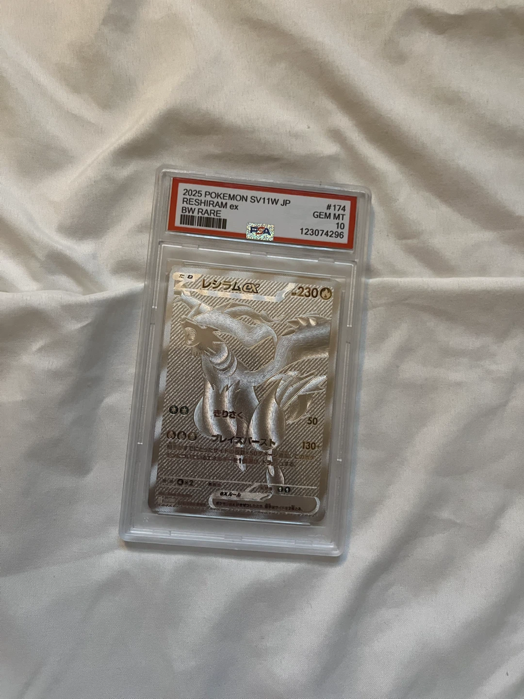 PSA 10 Pokemon Reshiram ex and Mega Lucario ex - photo 2